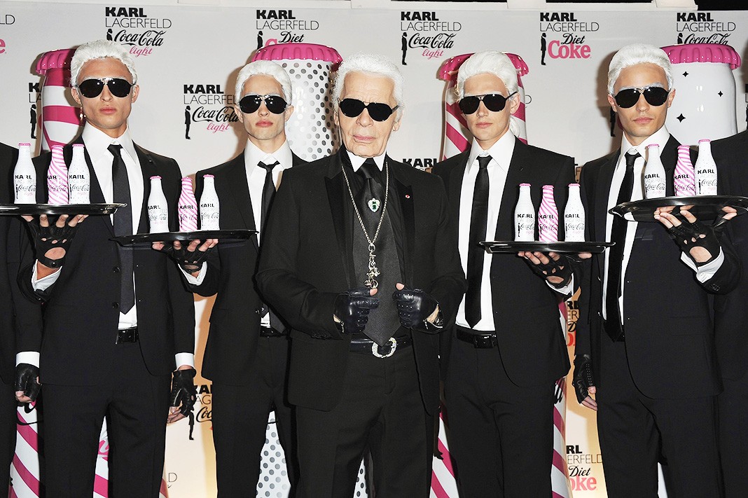 На вечеринке Coca-Cola Light & Karl Lagerfeld New Collaboration в Париже, 7 апреля 2011 г.
