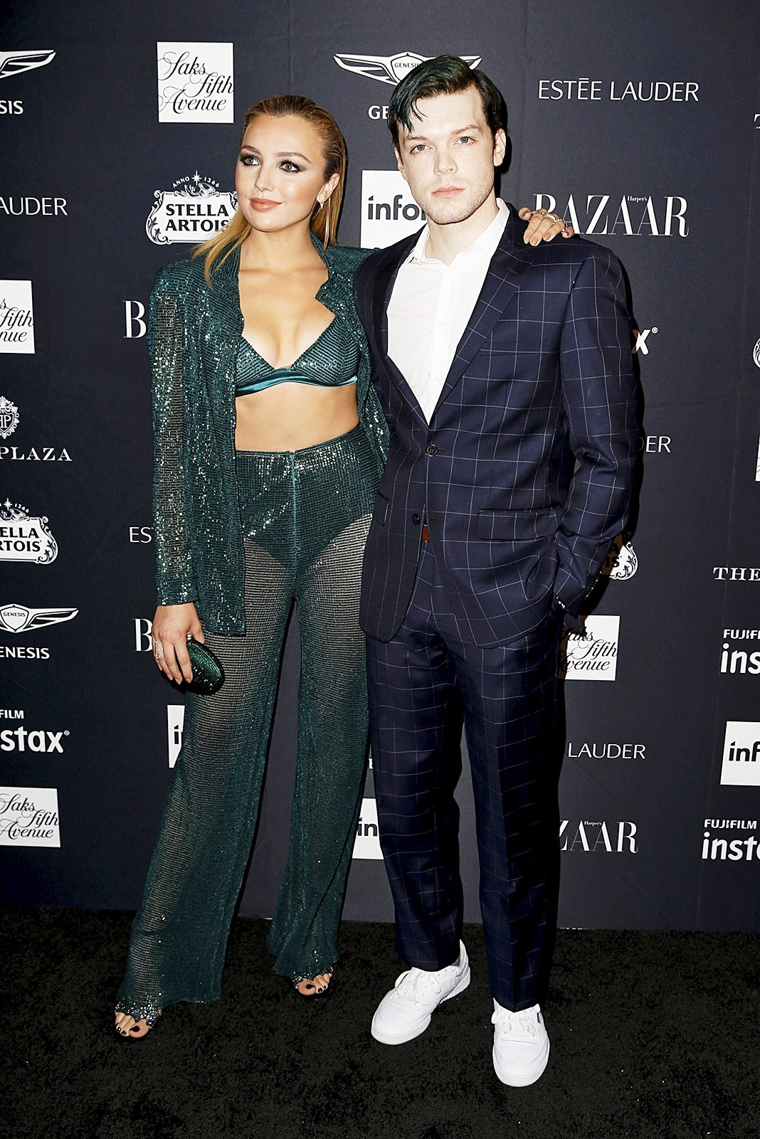Пейтон Лист, Камерон Монахэн на празднике Harper’s Bazaar «ICONS By Carine Roitfeld» в Нью-Йорке, 7 сентября 2018 г.