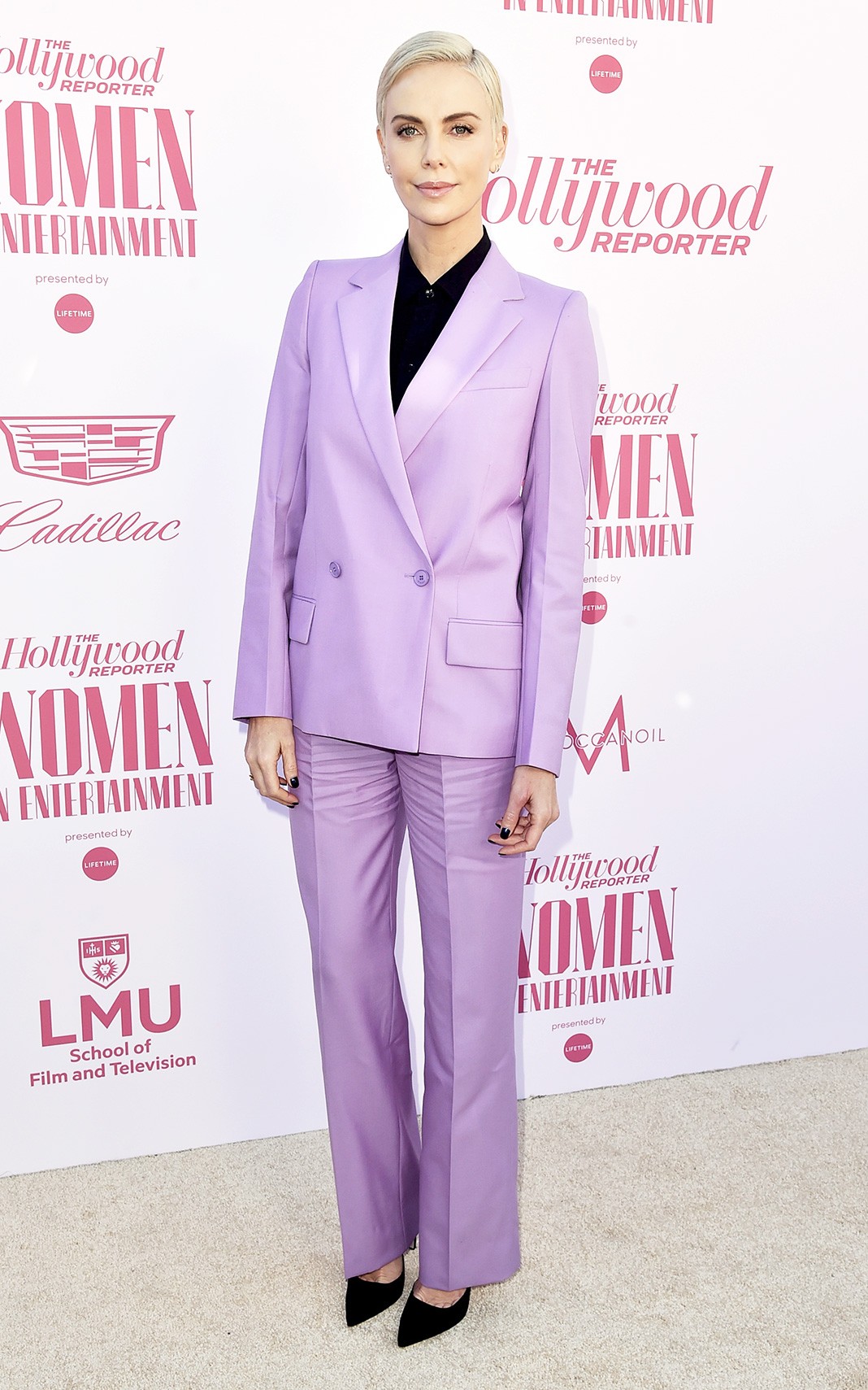 Шарлиз Терон на премии The Hollywood Reporter's Power 100 Women in Entertainment в Голливуде, 11 декабря 2019 г.