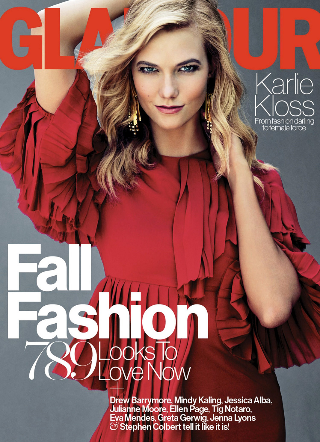 Карли Клосс на обложке журнала Glamour US, сентябрь 2015 г. Карли Клосс на обложке журнала Glamour US, сентябрь 2015 г.