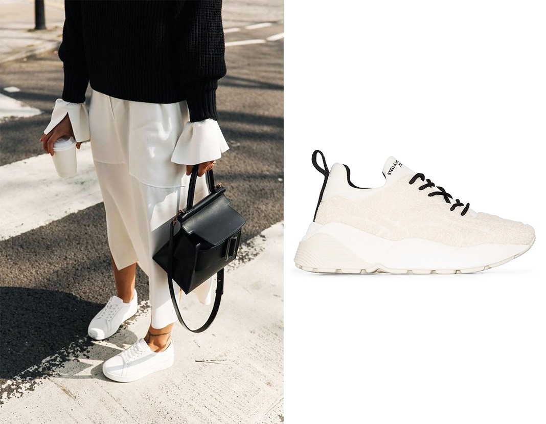Кеды, streetstyle; кроссовки Stella McCartney Кеды, стритстайл; кроссовки Stella McCartney
