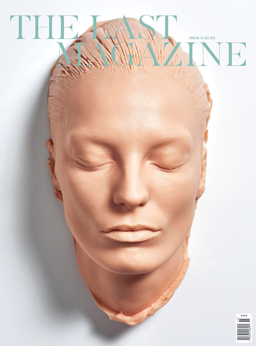 Дарья Вербова на обложке The Last Magazine Fall 2015, скульптор Андерс Крисар На обложке The Last Magazine Fall 2015, скульптор Андерс Крисар