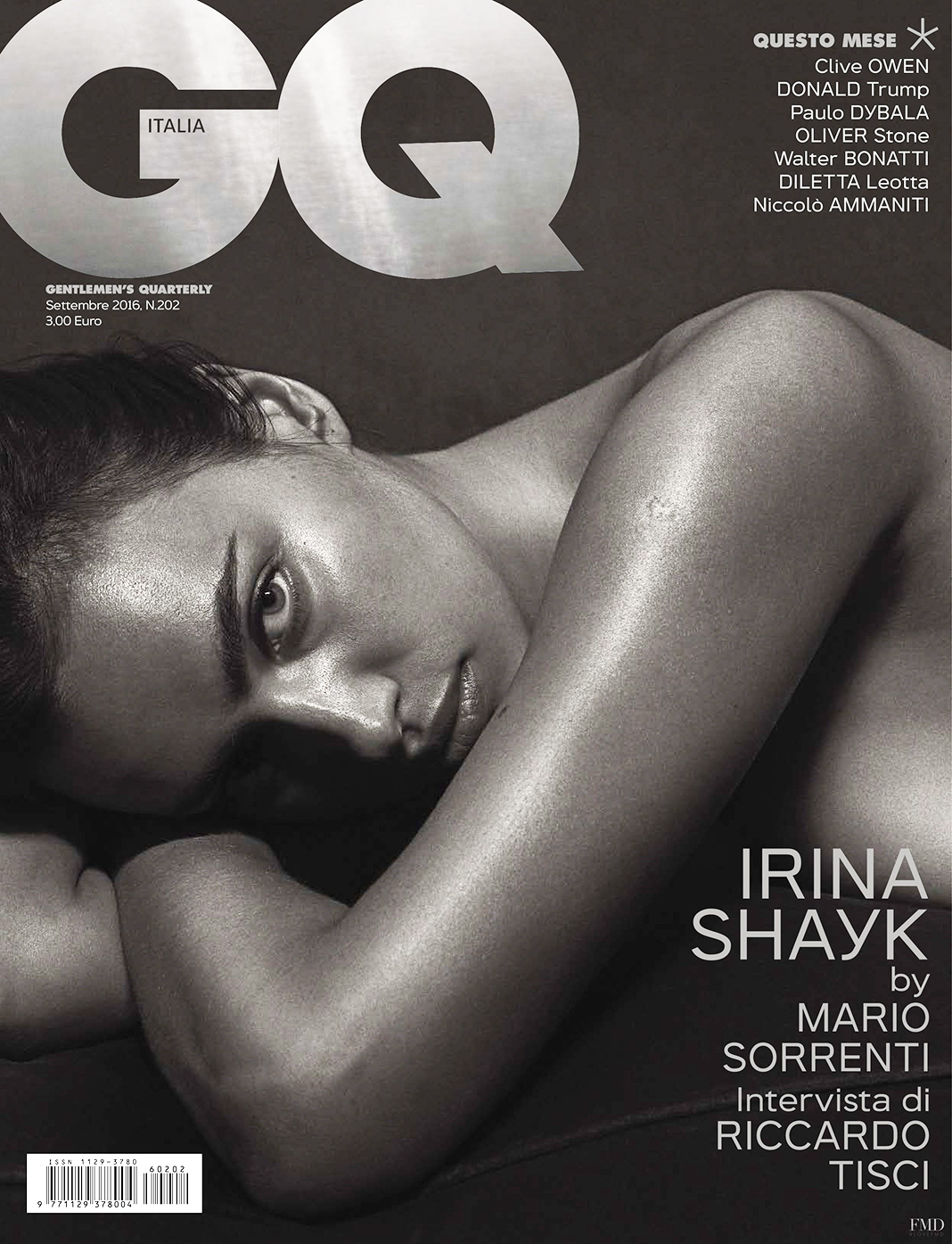 Ирина Шейк на обложке журнала GQ Italy, сентябрь 2016 г. Ирина Шейк на обложке журнала GQ Italy