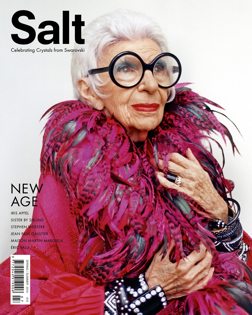 Айрис Апфель на обложке журнала Salt Magazine Весна/Лето 2014 На обложке журнала Salt Magazine Весна/Лето 2014