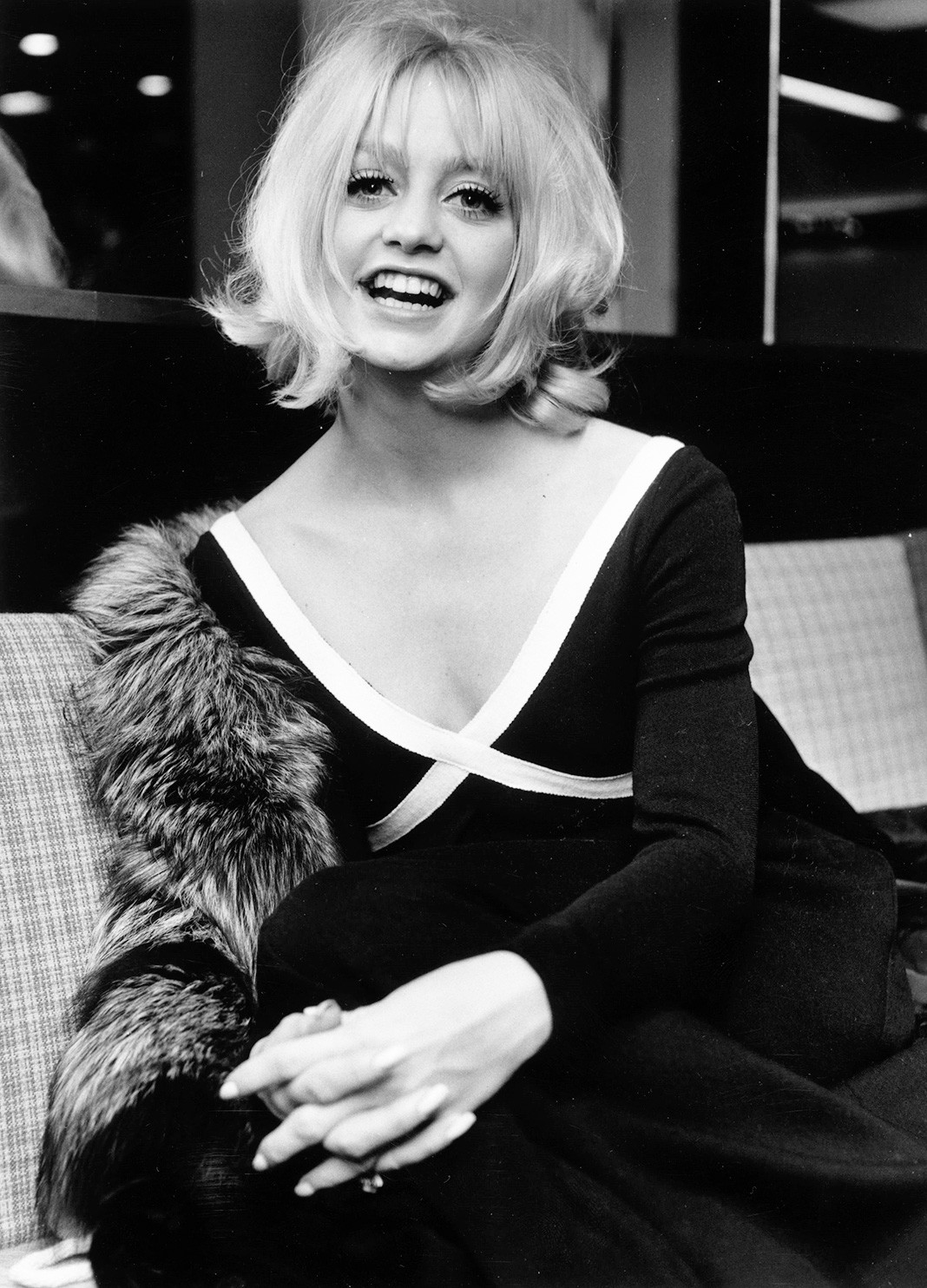 Актриса Голди Хоун, 12 марта 1970 г. Голди Хоун, 12 марта 1970 г.