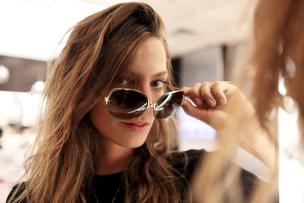 Дарья Вербова на праздновании Fashion's Night Out Sunglass Hut & Vogue в Нью-Йорке На праздновании Fashion's Night Out Sunglass Hut & Vogue в Нью-Йорке, 10 сентября 2009 г.