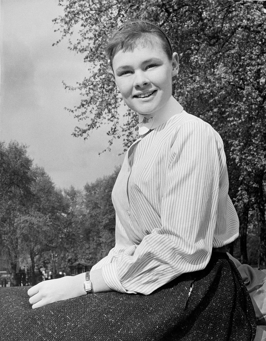 Джуди Денч в молодости, 8 мая 1957 г. Джуди Денч в молодости