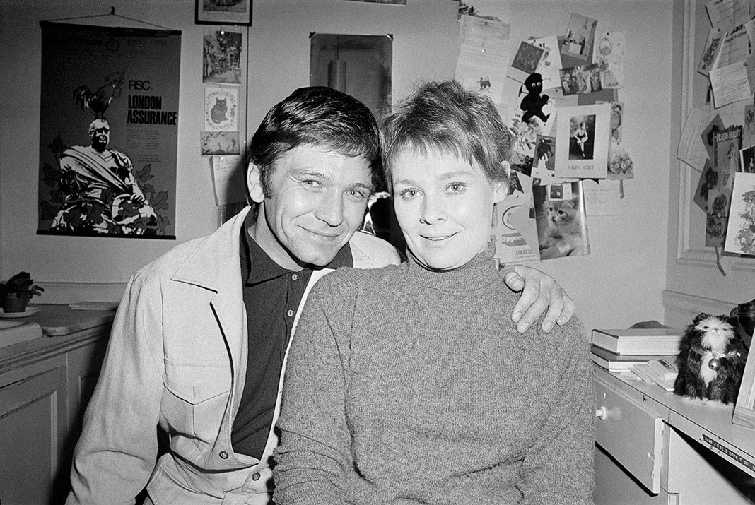 Джуди Денч, Майкл Уильямс в Лондоне, 23 октября 1970 г. Джуди Денч, Майкл Уильямс в Лондоне