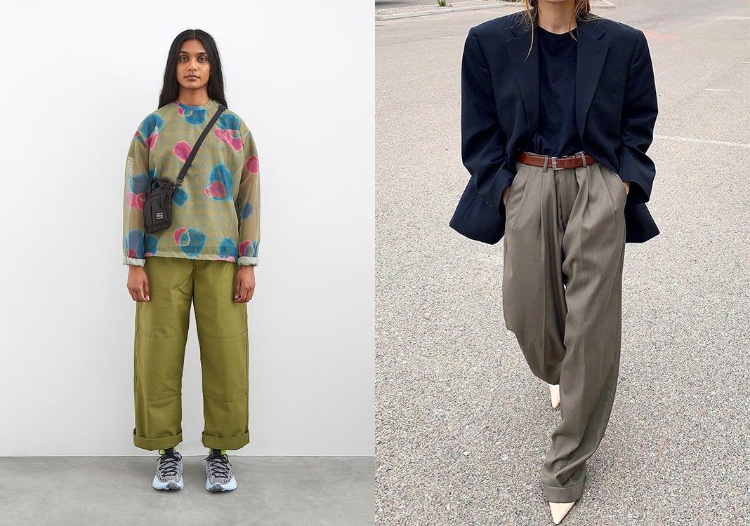 Все вещи в комплекте объема oversize