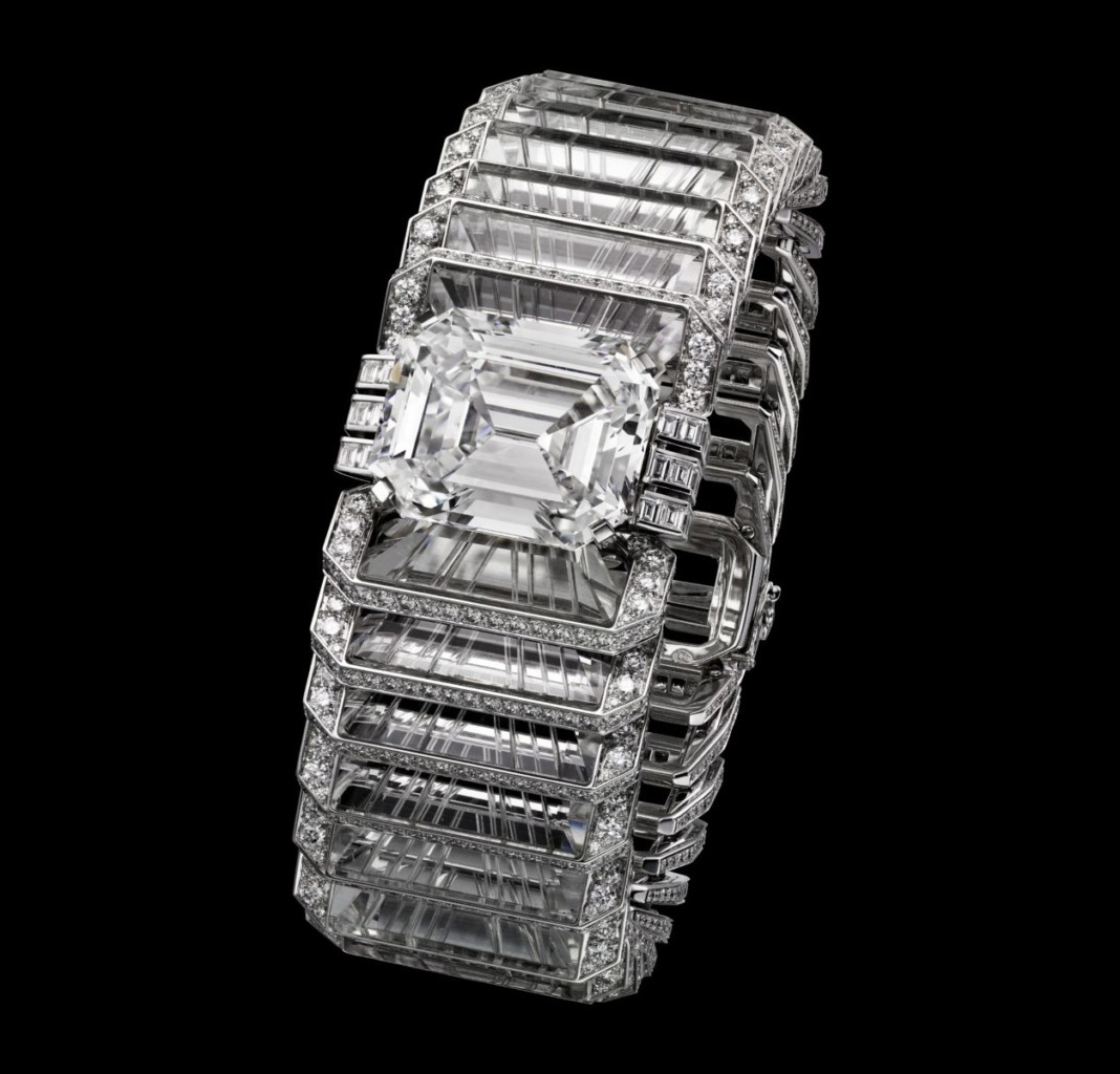 Браслет Illumination из коллекции Cartier Magicien: платина и бриллианты Браслет Illumination из коллекции Cartier Magicien