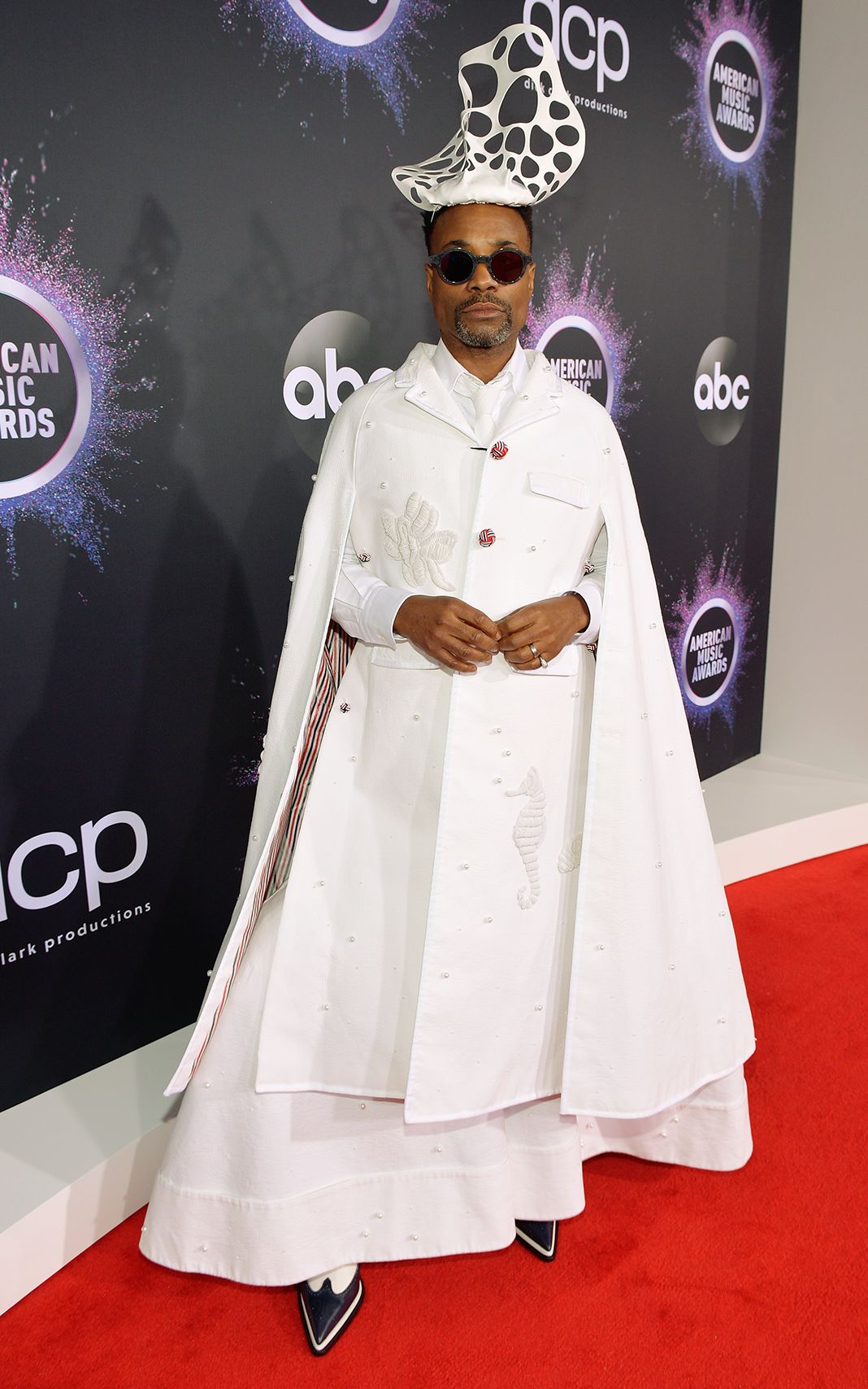Билли Портер участвует в церемонии вручения наград American Music Awards 2019 в Лос-Анджелесе, 24 ноября 2019 г.