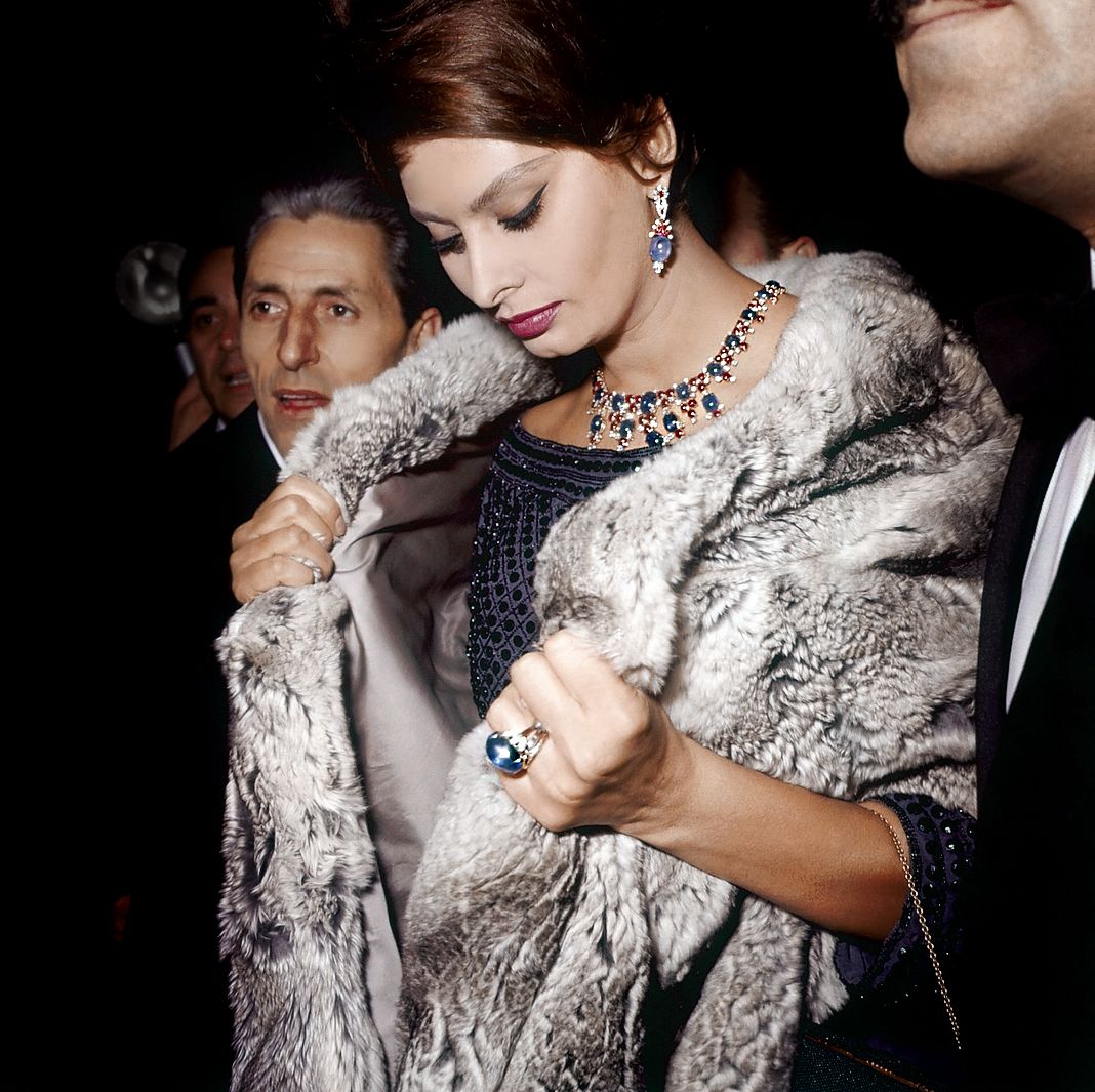 Софи Лорен в украшениях Bvlgari, 1962 г. Софи Лорен в украшениях Bvlgari