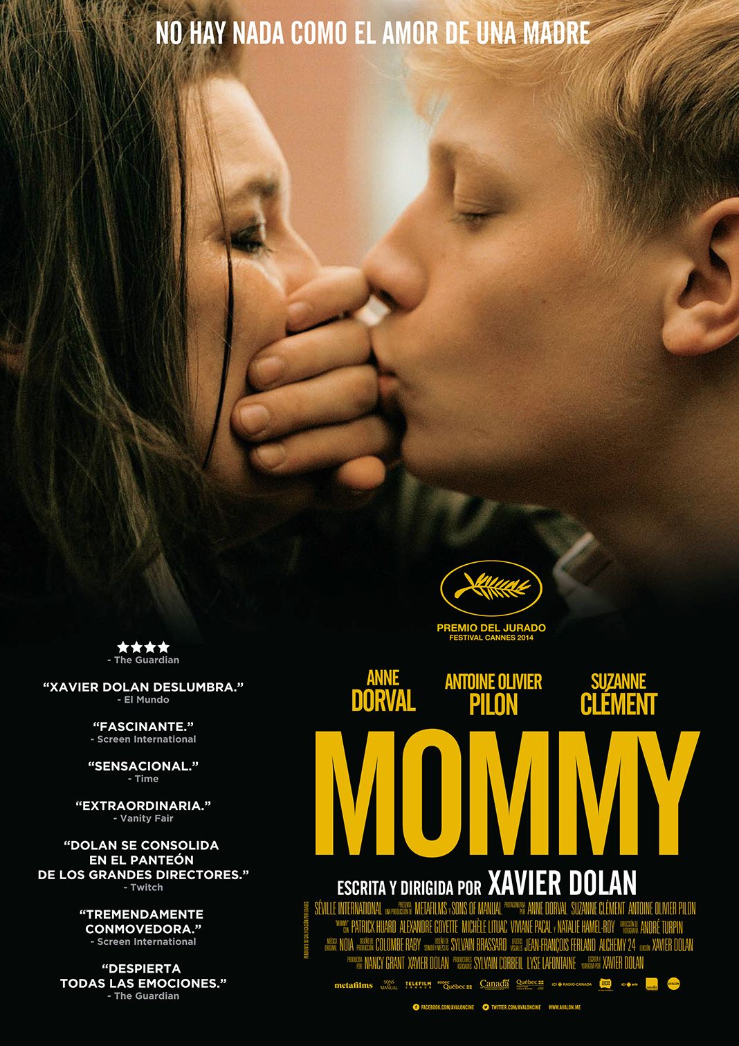 Постер фильма «Мамочка», 2014 Постер фильма «Мамочка»