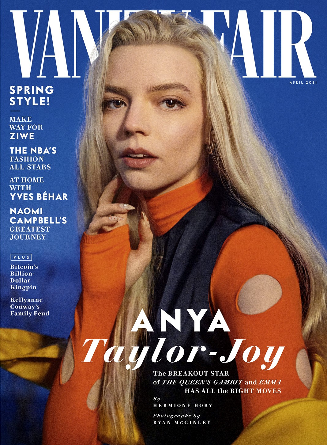 Аня Тейлор-Джой на обложке журнала Vvanity Fair Аня Тейлор-Джой на обложке журнала Vvanity Fair