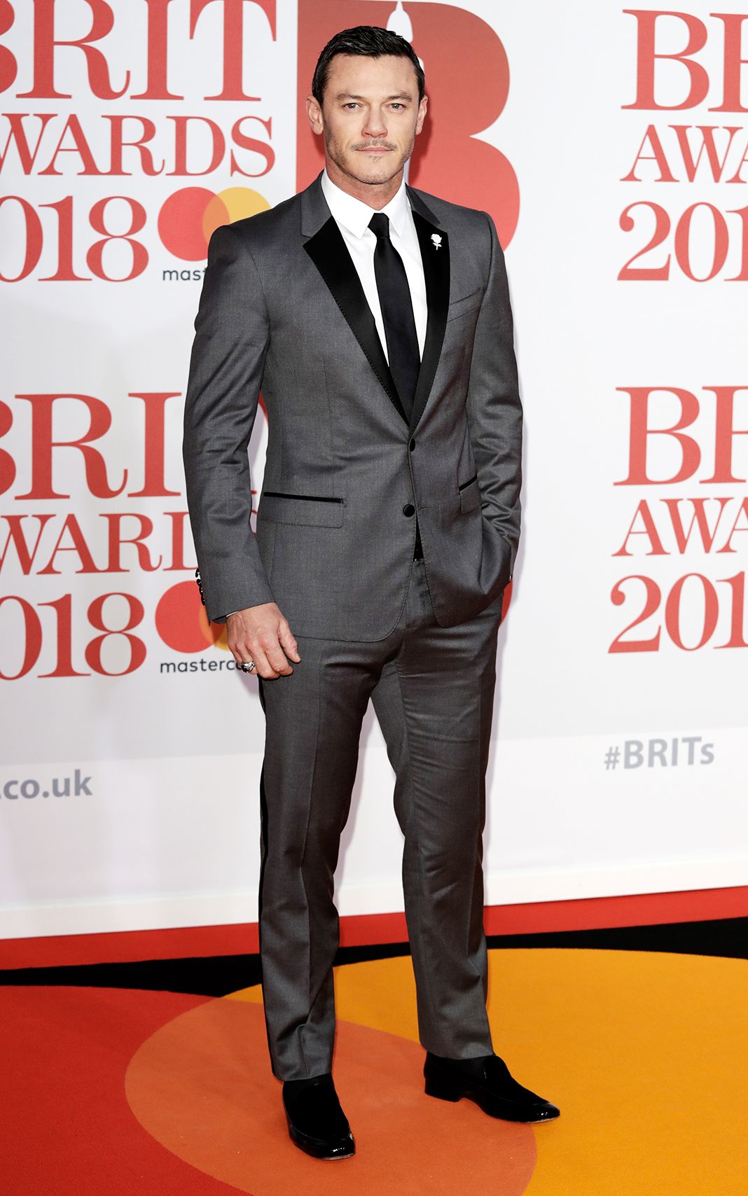 На церемонии вручения награды BRIT Awards 2018.