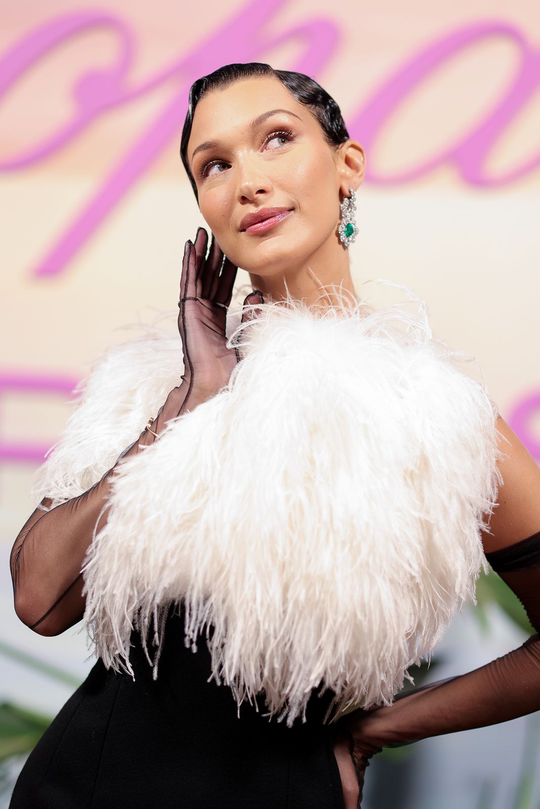 Белла Хадид на ужине Chopard в рамках 74-го ежегодного Каннского кинофестиваля, 7 июля 2021 г. look 4 Белла Хадид на ужине Chopard look 4