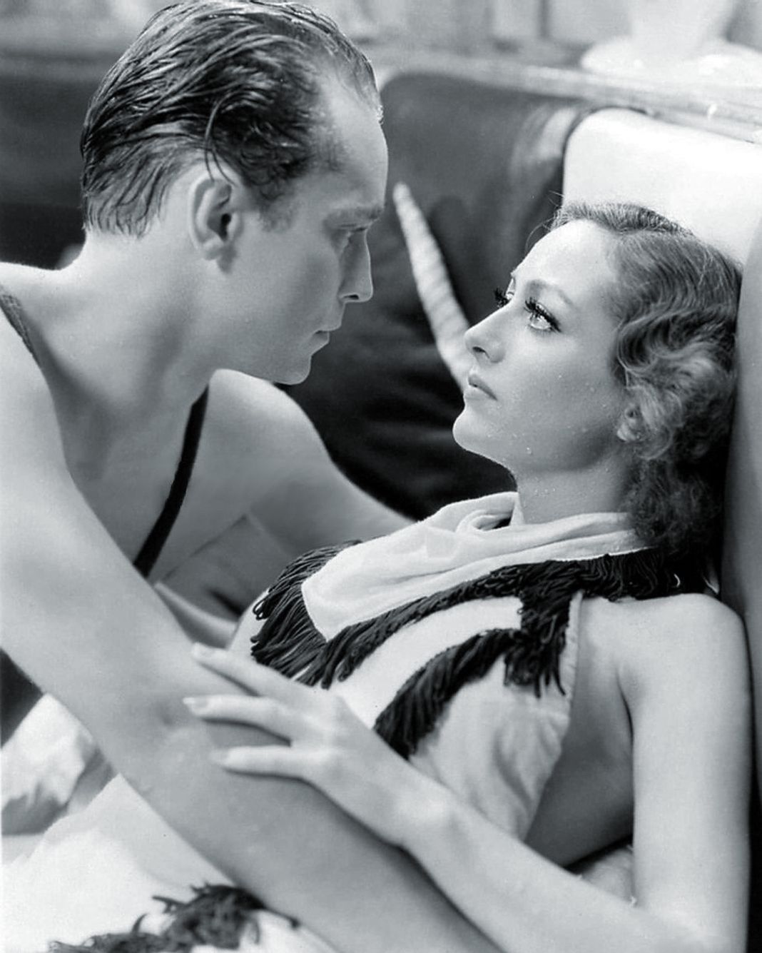 Со вторым мужем Франшо Тоуном (1935) Со вторым мужем Франшо Тоуном