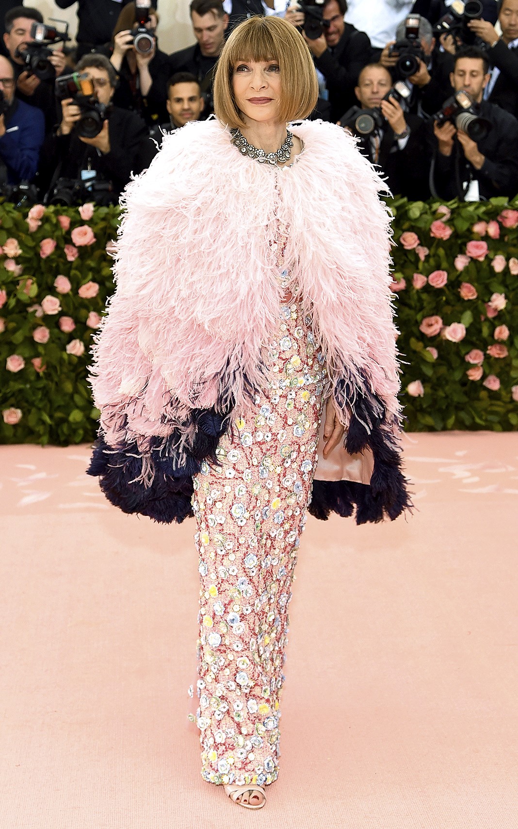 Анна Винтур посетила Met Gala 2019: Notes on Fashion.