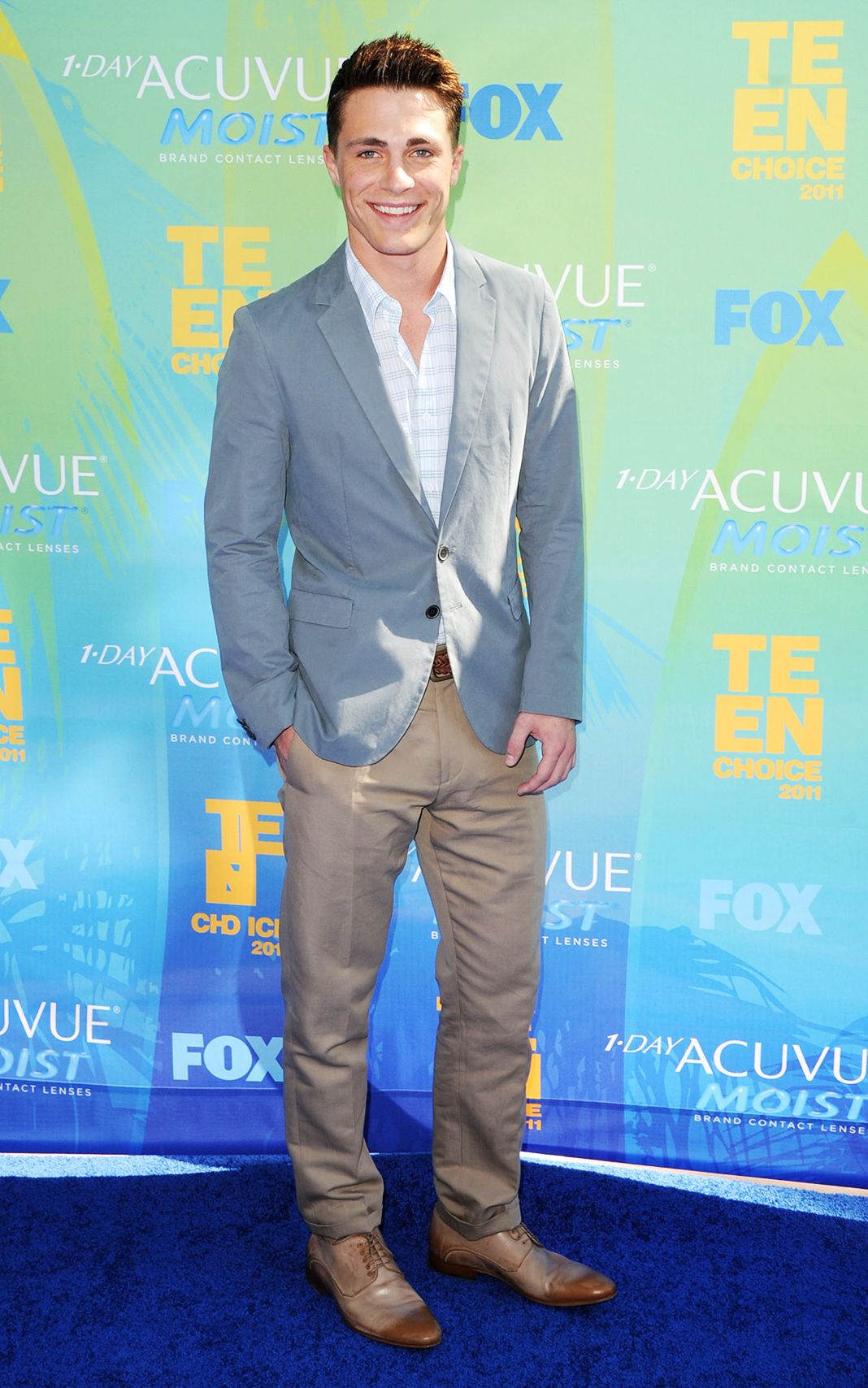 Актер Колтон Хейнс на церемонии вручения награды Teen Choice Awards 2011, 7 августа 2011 года в Юниверсал-Сити. Актер Колтон Хейнс на церемонии вручения награды Teen Choice Awards 2011.