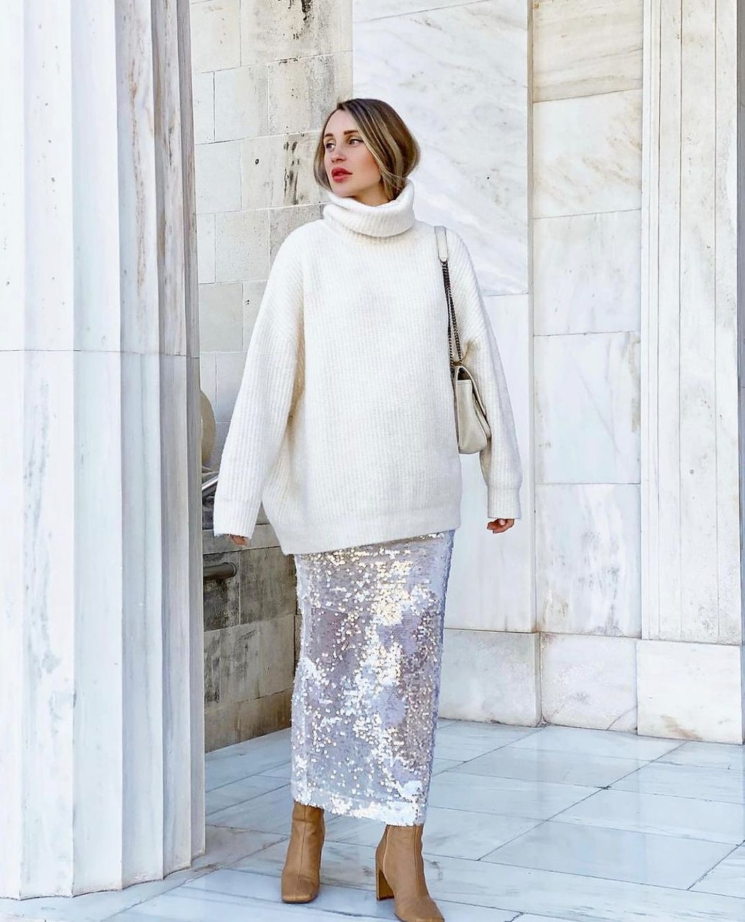 С чем носить юбку-карандаш look 10 Юбка-карандаш look 10