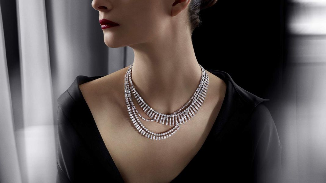 Chanel, колье из коллекции 1932 Collection, вдохновленное классическим колье «Бахрома» 1932 года Chanel, колье из коллекции 1932 Collection, вдохновленное классическим колье «Бахрома»