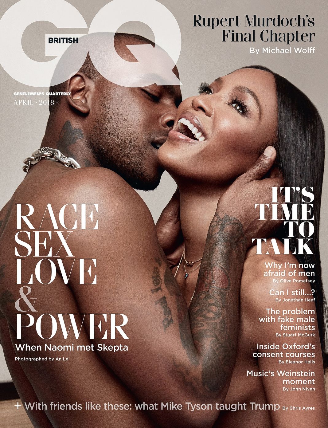 На обложке журнала GQ British, апрель 2018 г. На обложке журнала GQ British, апрель 2018 г.