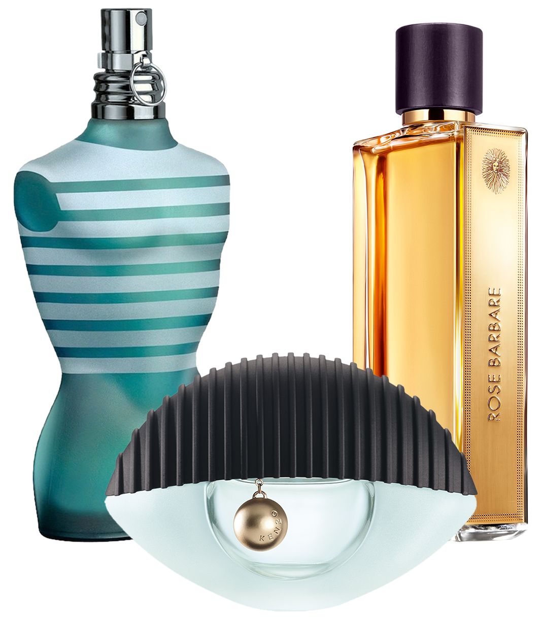 Jean Paul Gaultier - Le Male; Guerlain - Rose Barbare; Kenzo - World Kenzo Парфюмерные бестселлеры Франсиса Кюркджяна