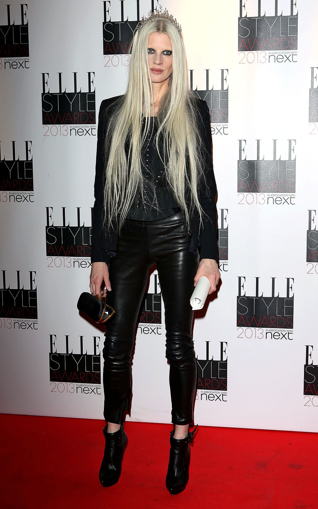 На церемонии вручения награды Elle Style Awards.