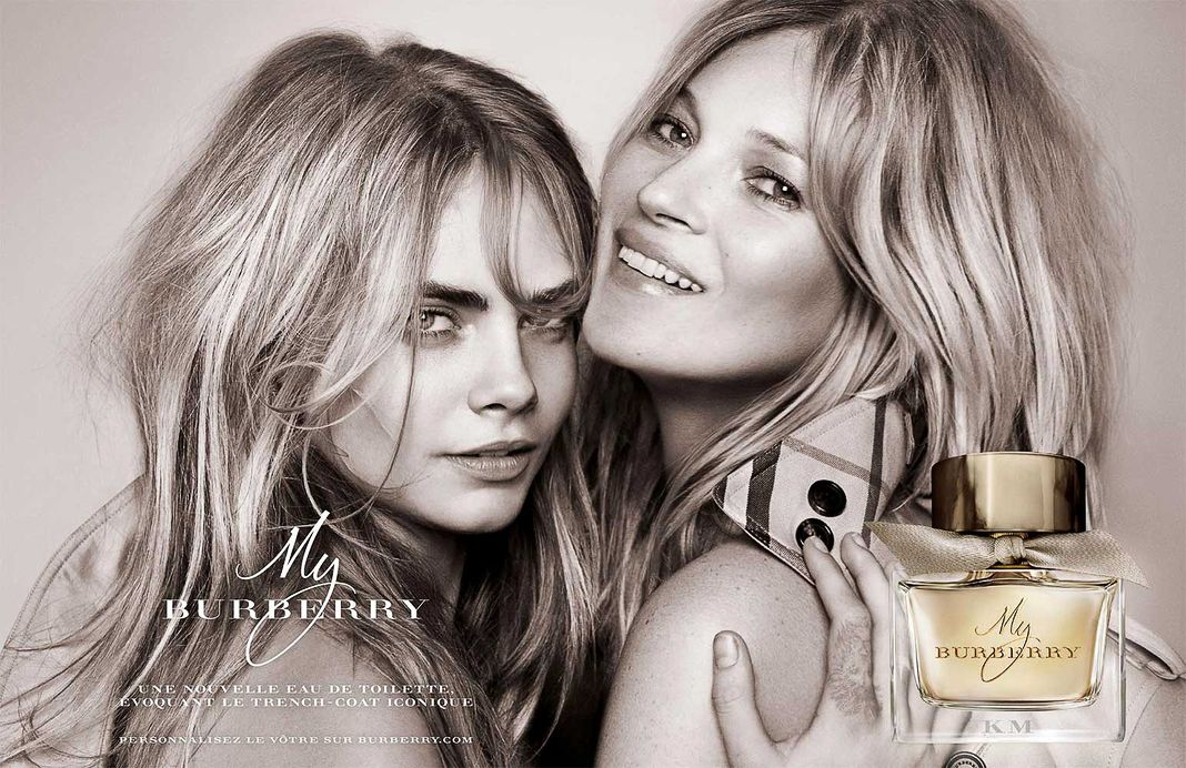 С Кейт Мосс в рекламной кампании аромата My Burberry С Кейт Мосс в рекламной кампании аромата My Burberry