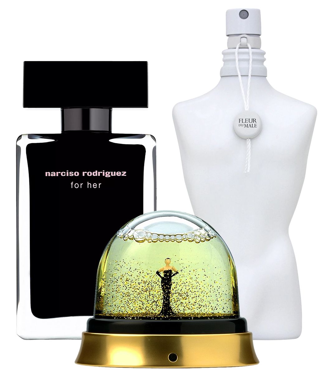 Narciso Rodriguez - For Her; Jean Paul Gaultier - Fleur du Mal; Jean Paul Gaultier - Fragile Парфюмерные бестселлеры Франсиса Кюркджяна