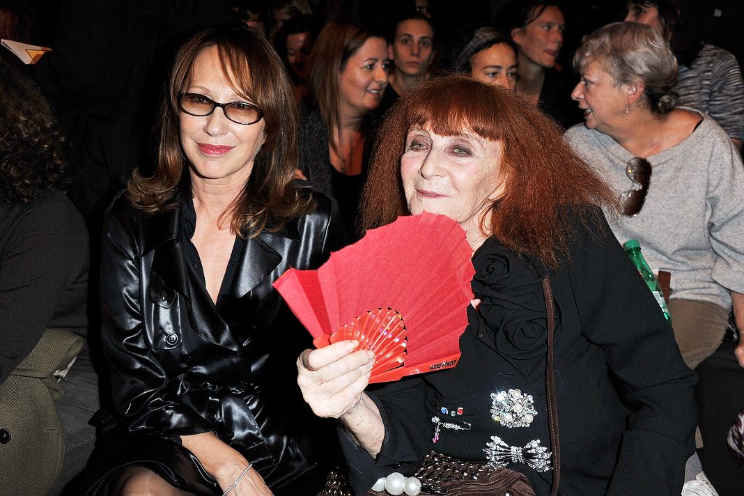 Натали Бай и Соня Рикель на шоу Sonia Rykiel Ready to Wear