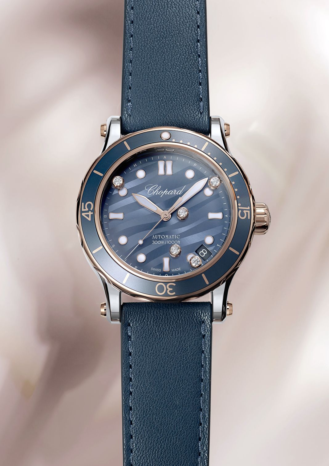 «Happy Ocean» — новая модель ультраэлегантных спортивных часов Chopard, фото 1 «Happy Ocean», Chopard, фото 1