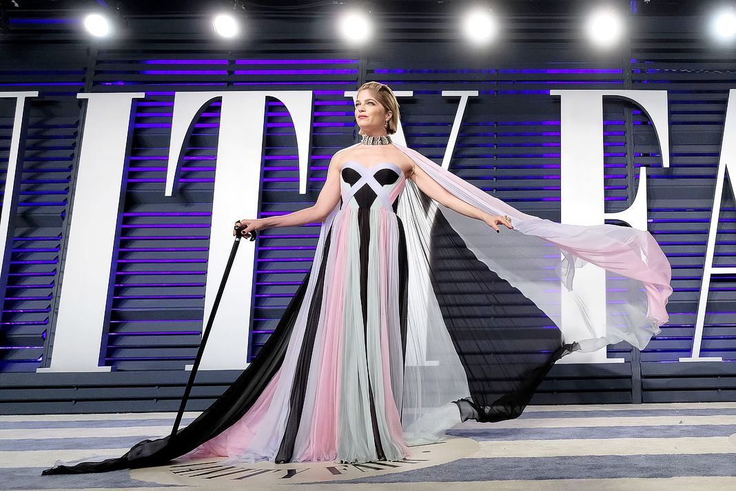 Сельма Блэр на вечеринке Vanity Fair Oscar Party 2019 в Беверли-Хиллз, 24 февраля 2019 г. Сельма Блэр на вечеринке Vanity Fair Oscar Party 2019.