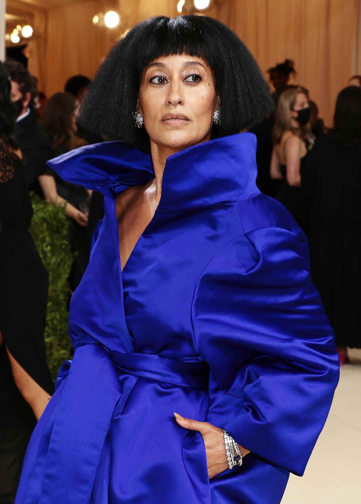 Трэйси Эллис Росс на балу Института костюма Met Gala 2021 «In America: A Lexicon Of Fashion» в Метрополитен-музее, 13 сентября 2021 г., фото 2 Трэйси Эллис Росс на балу Института костюма Met Gala 2021 «In America: A Lexicon Of Fashion», фото 2