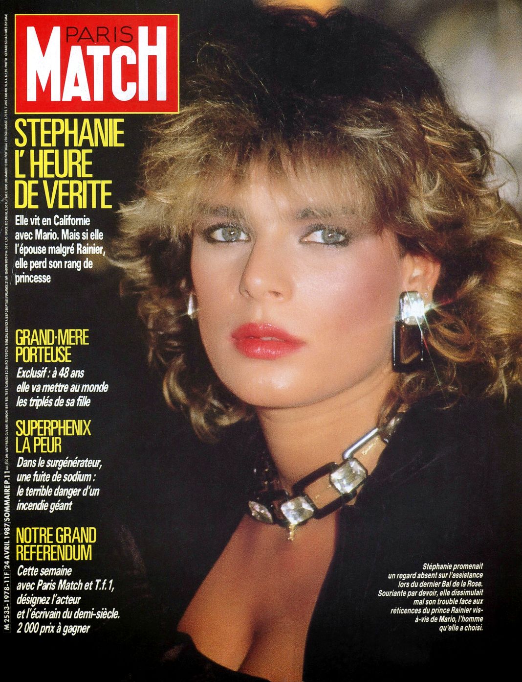 На обложке журнала Paris Match, апрель 1978 г. На обложке журнала Paris Match
