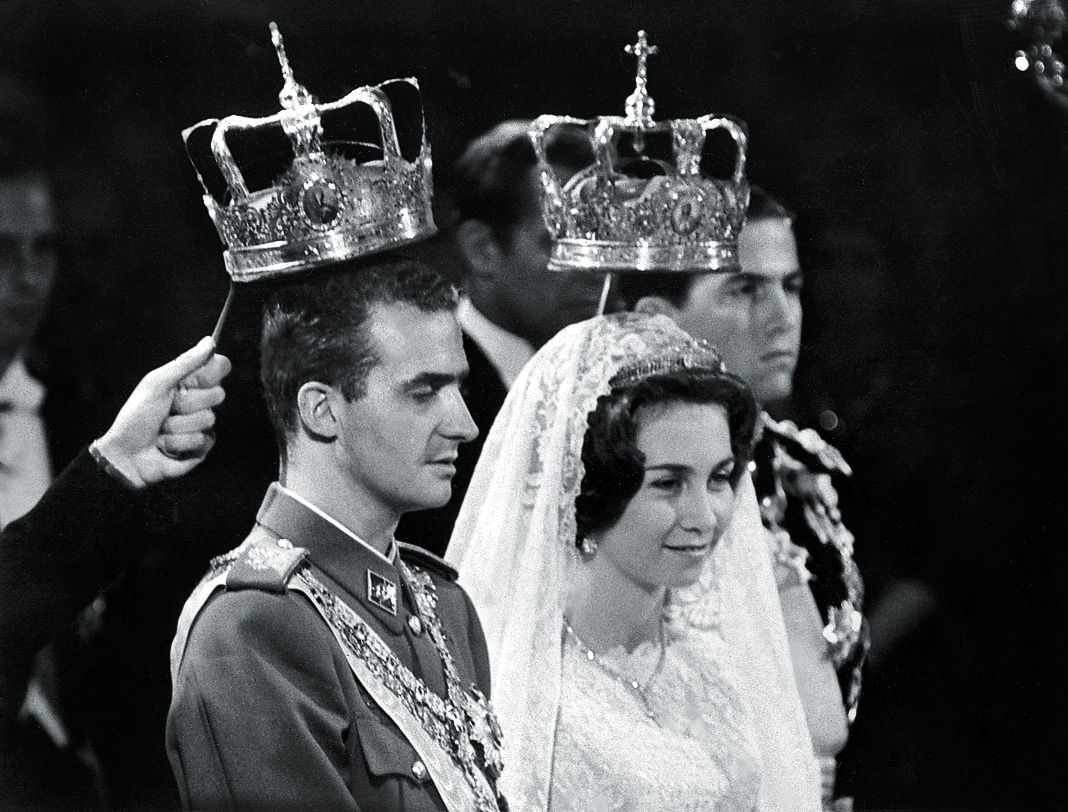Хуан Карлос женится на своей жене, принцессе Софии Греческой, 1962 г. Хуан Карлос женится на принцессе Софии Греческой