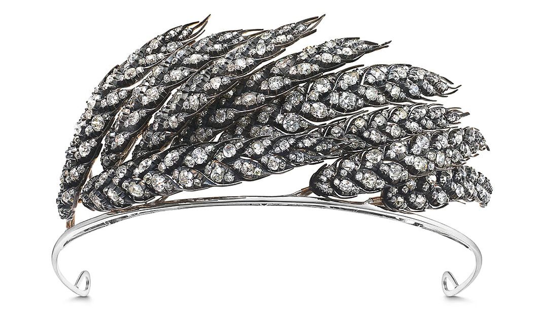 Chaumet, тиара Wheatsheaf, Париж, 1811 г. Chaumet, тиара Wheatsheaf, Париж
