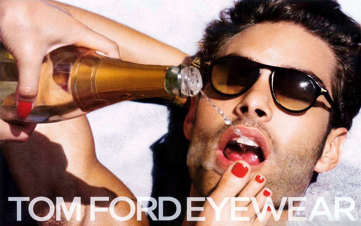 Джон Кортахарена в рекламной кампании Tom Ford For Men SS 2008