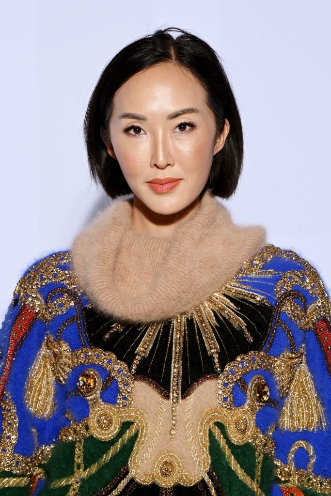 Криселл Лим на шоу Balmain Womenswear Весна/лето 2022 в рамках Недели моды в Булонь-Бийанкуре, 29 сентября 2021 г., фото 2