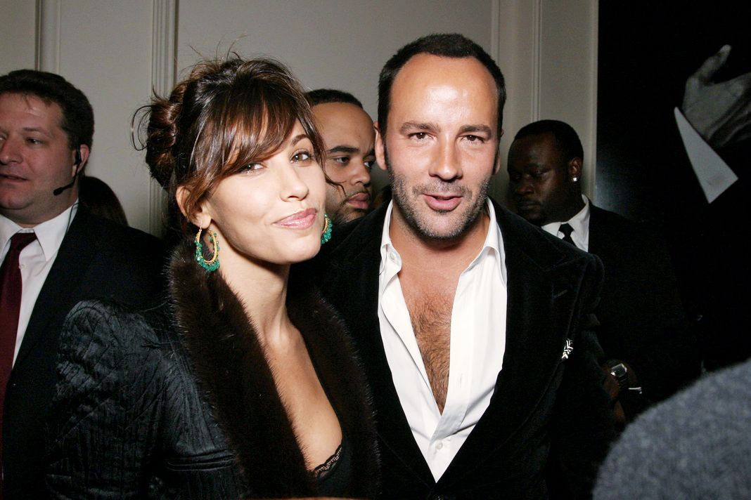 Джина Гершон, Том Форд на презентации книги «Tom Ford: Ten Years» в Нью-Йорке, 20 октября 2004 г. Джина Гершон, Том Форд на презентации книги «Tom Ford: Ten Years»