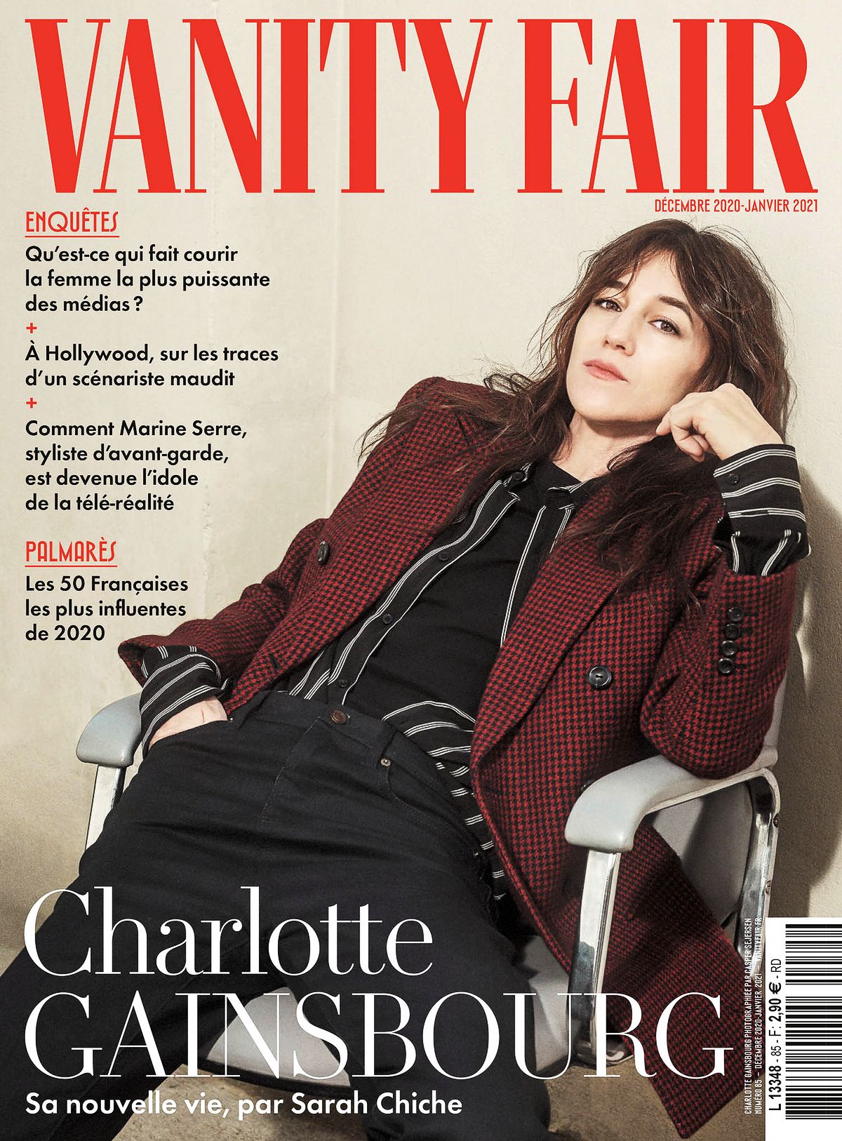 На обложке журнала Vanity Fair France