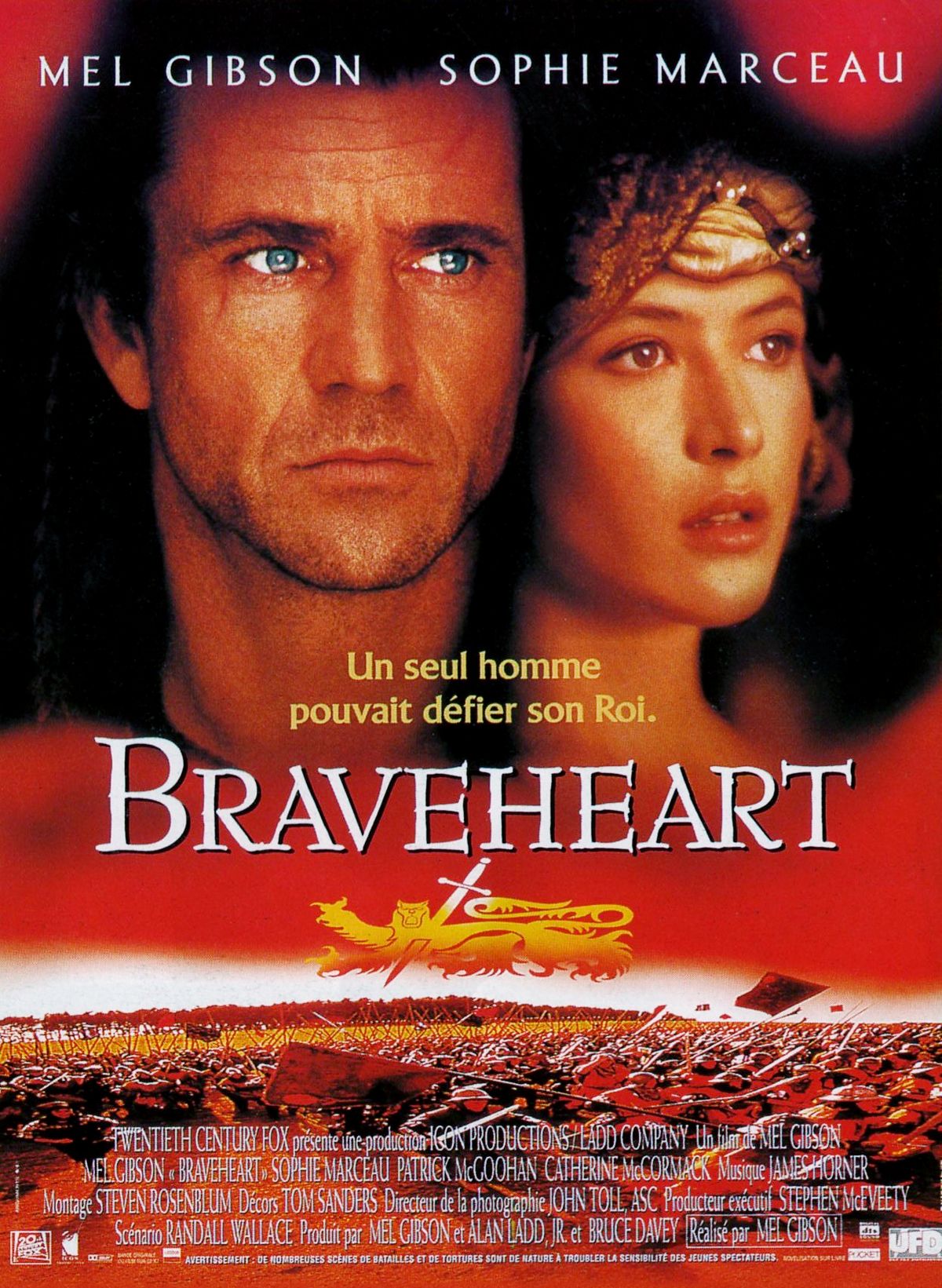 Постер фильма «Храброе сердце», 1995 г. Постер фильма «Храброе сердце»