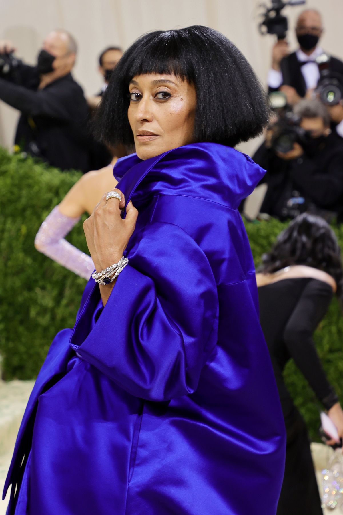Трэйси Эллис Росс на балу Института костюма Met Gala 2021 «In America: A Lexicon Of Fashion» в Метрополитен-музее, 13 сентября 2021 г., фото 3 Трэйси Эллис Росс на балу Института костюма Met Gala 2021 «In America: A Lexicon Of Fashion», фото 3