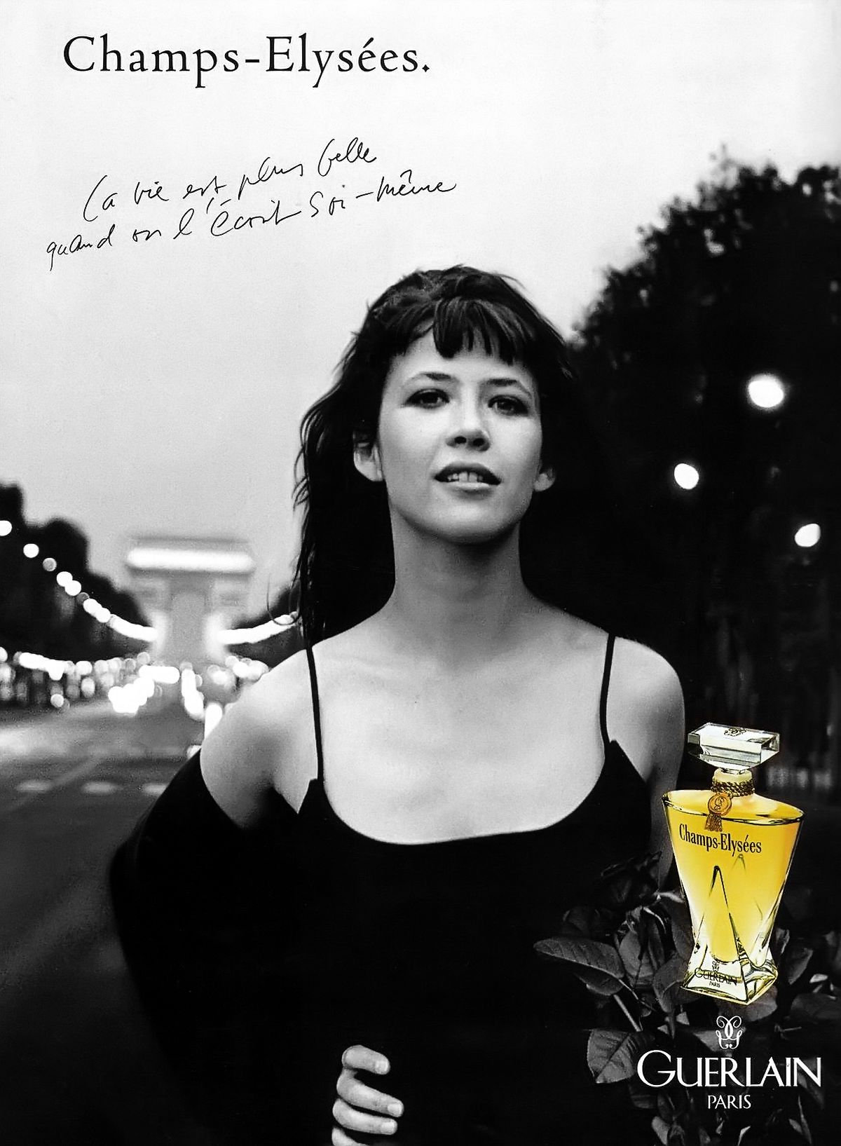В рекламной кампании Guerlain В рекламной кампании Guerlain