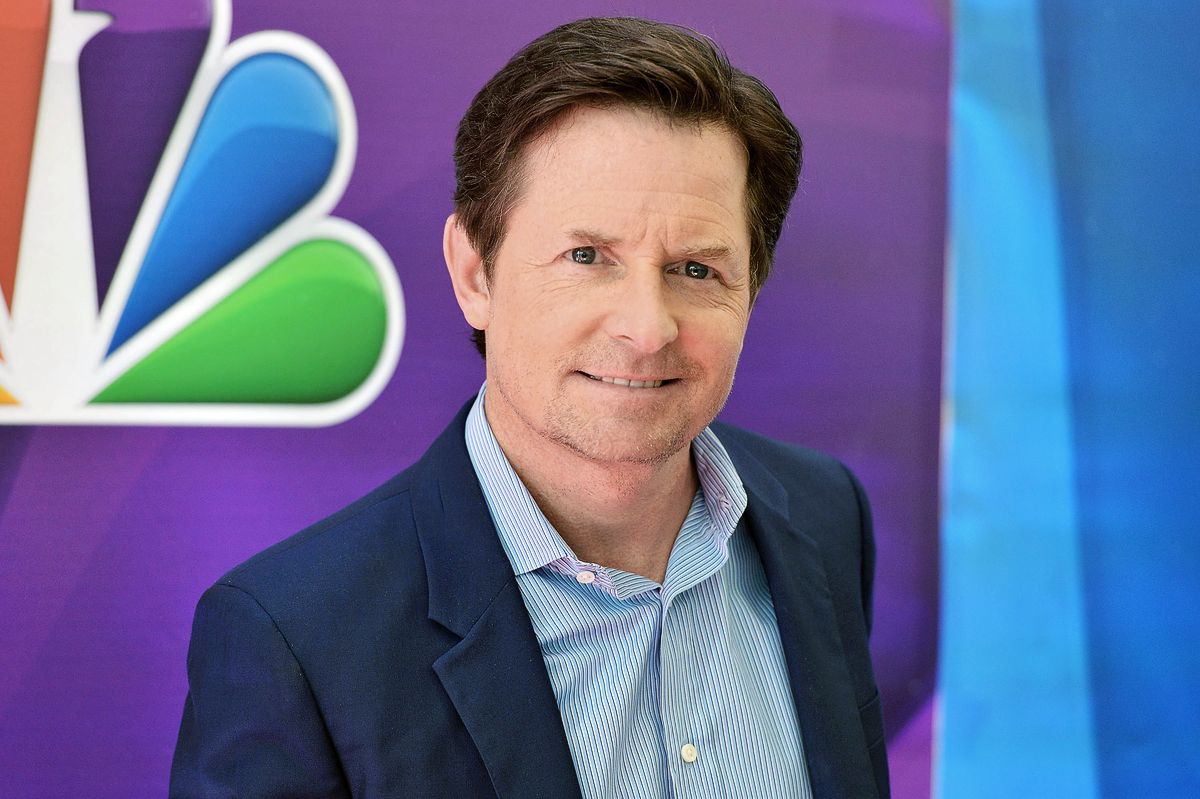 Майкл Джей Фокс на красной дорожке NBC Upfront Presentation 2013 в Нью-Йорке, 13 мая 2013 г. Майкл Джей Фокс на красной дорожке NBC Upfront Presentation 2013