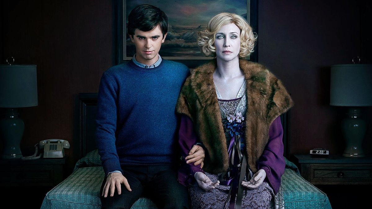 Постер первого сезона сериала «Мотель Бейтса»