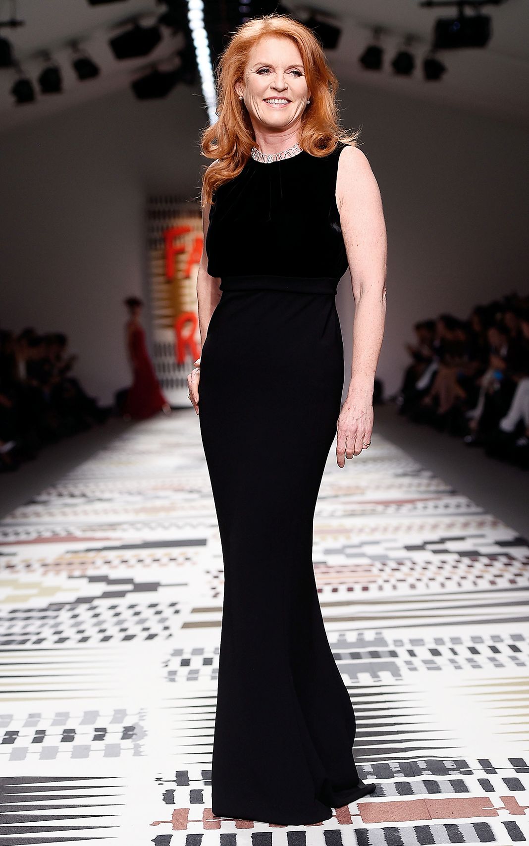 На благотворительном показе мод Fashion For Relief