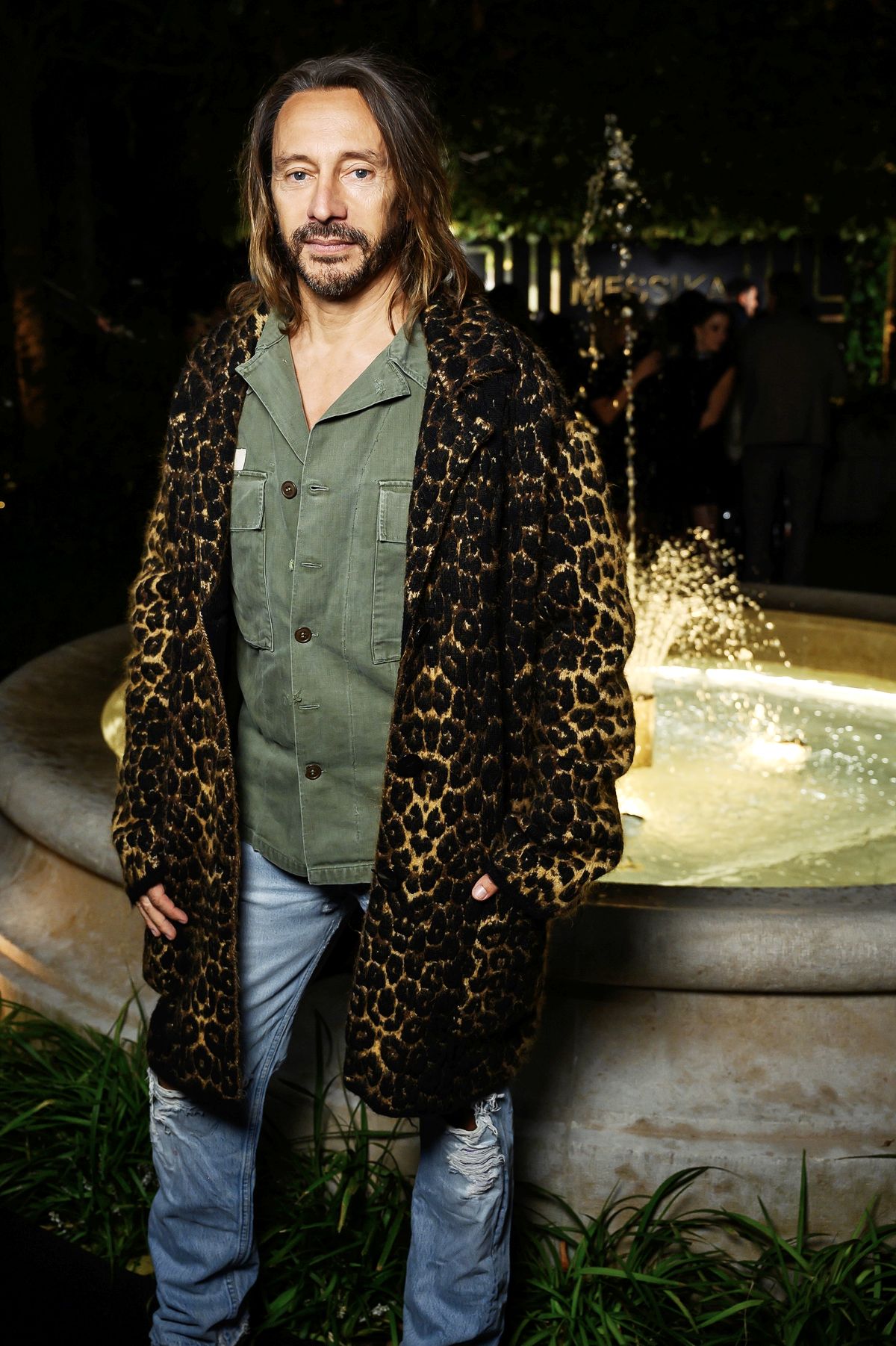 Боб Синклер на шоу Messika by Kate Moss в отеле Ritz Paris, 3 октября 2021 г. Боб Синклер на шоу Messika by Kate Moss