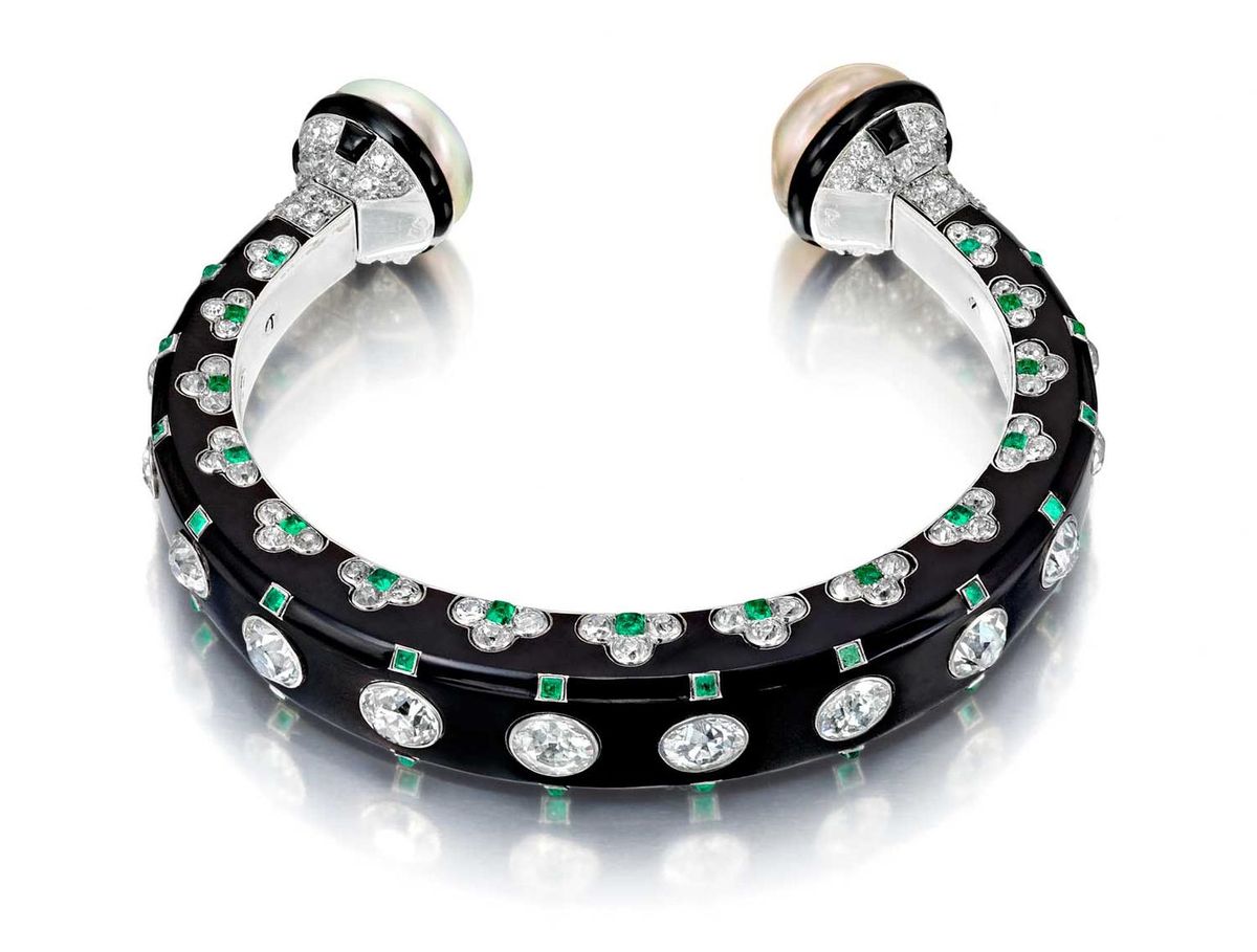 Cartier, браслет Art Deco, примерно 1925 г. Cartier, браслет Art Deco