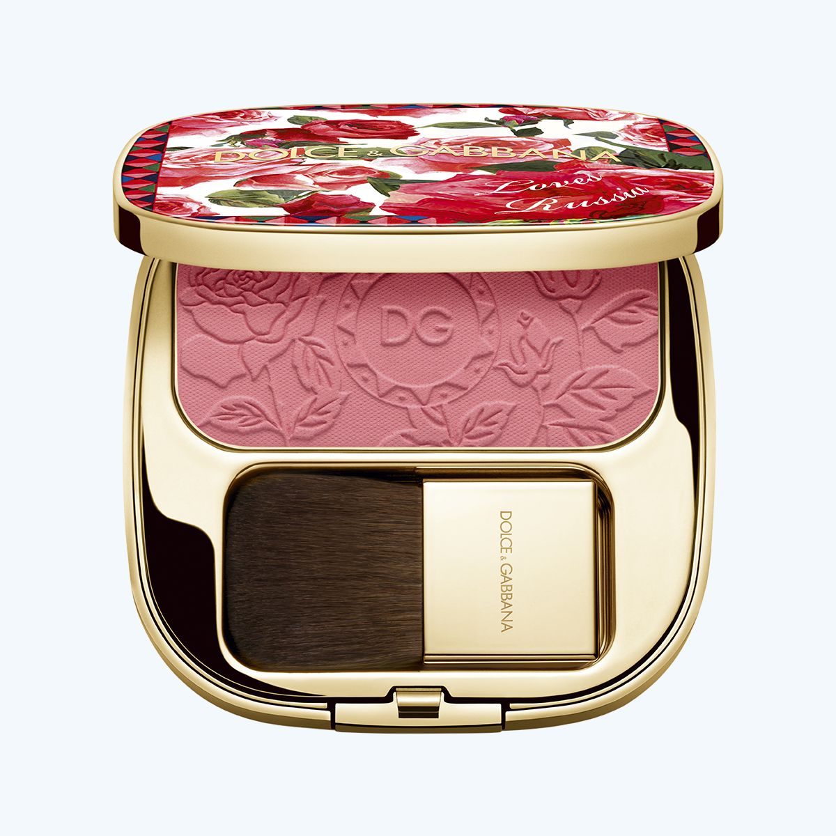 Dolce & Gabbana, румяна с эффектом сияния Blush of Roses, оттенок 200 provocative Dolce & Gabbana, румяна с эффектом сияния Blush of Roses